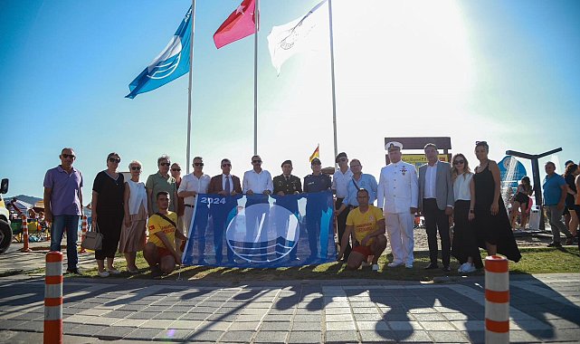 Öğretmenler Mahallesi Plajı'na mavi bayrak
