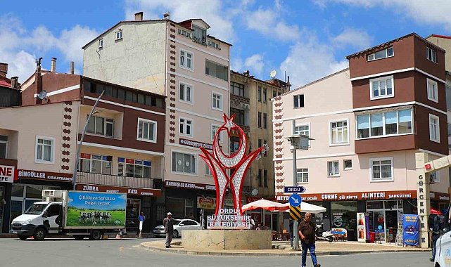 Ordu'da ilçelerin çehresi değişiyor