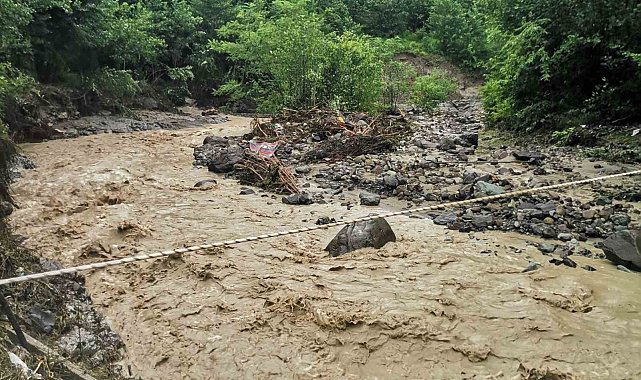 Ordu'da sel sularına kapılan yaşlı kadın hayatını kaybetti