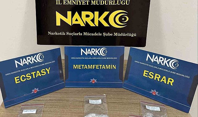 Ordu'da uyuşturucuya karşı mücadele sürüyor