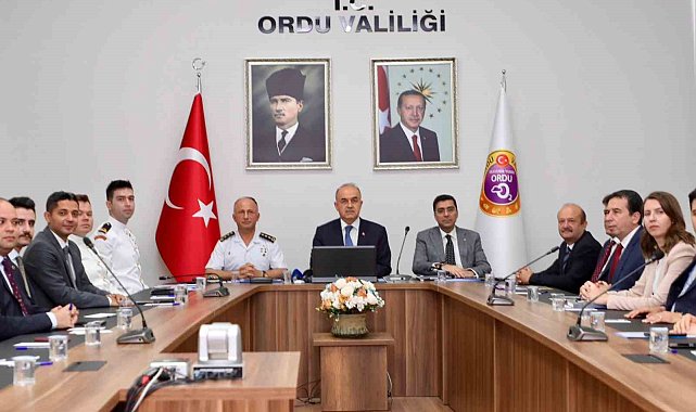 Ordu'nun 6 aylık asayiş raporu