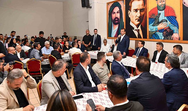 Özer ve İmamoğlu vatandaşlarla Muharrem orucunu açtı