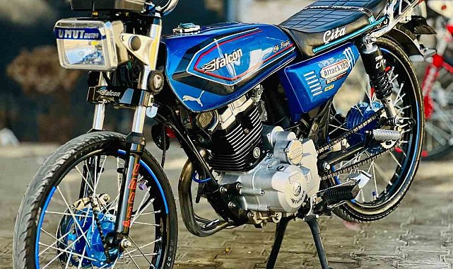 Park halindeki motosiklet çalındı