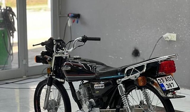 Park halindeki motosiklet çalındı