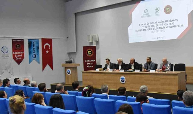 PEFC sertifikasyonu bilgilendirme semineri GSO-MEM'de gerçekleştirildi