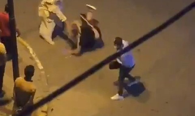 Pendik'te kadınların kavgası kamerada