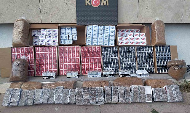 Polis 107 bin 400 adet boş makaron ele geçirdi
