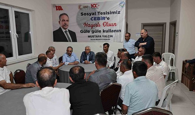 "Başkan Yalçın Talas için şans"