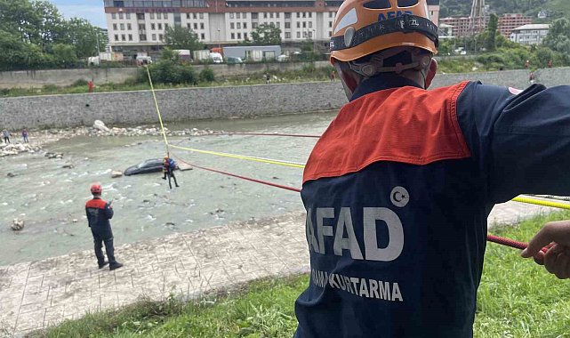 Rize'de AFAD ekiplerinden tatbikat