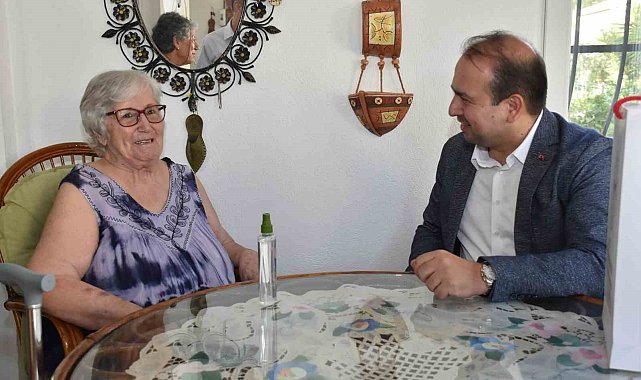 Sağlık Müdürü Şenkul, ev ziyaretlerine devam ediyor