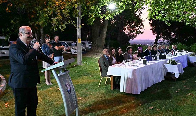 Salihli'de Kaymakam Sağlam'a veda yemeği