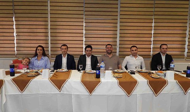 Samandağ'da Başsavcı Gülderen için veda yemeği düzenlendi