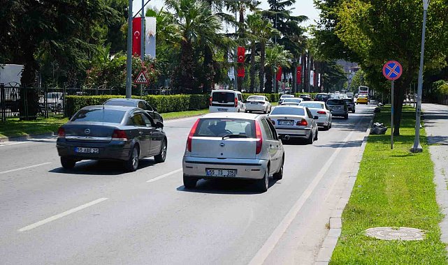 Samsun'da trafiğe kayıtlı araç sayısı 473 bin 929 oldu