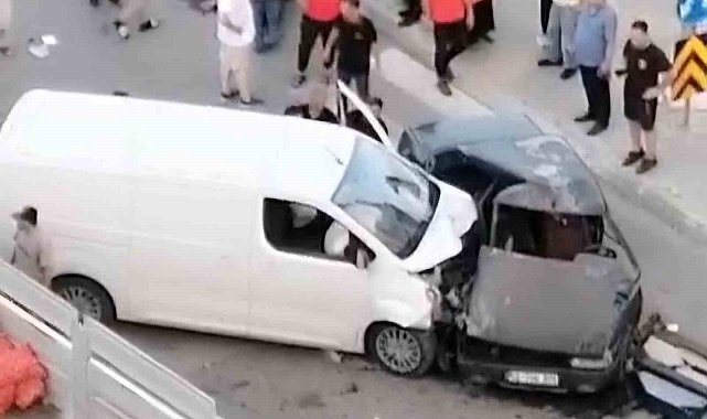 Samsun'da trafik kazası: 2 yaralı