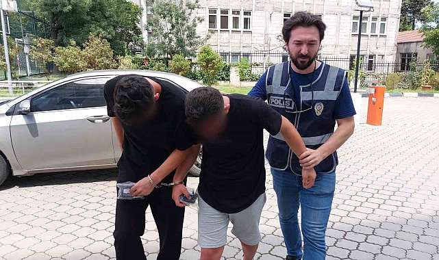 Samsun'da uyuşturucu ticaretinden 2 kişi adliyeye sevk edildi