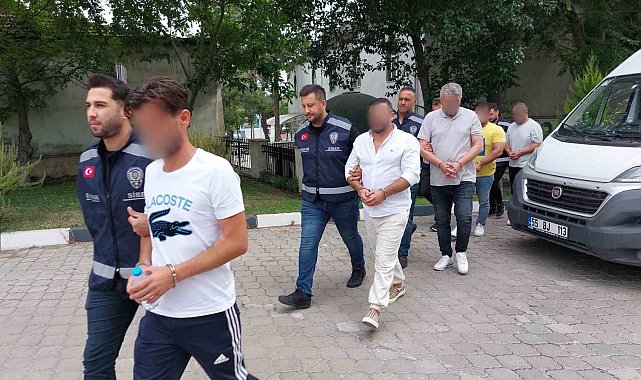 Samsun'da yasa dışı bahisten 5 kişi adliyeye sevk edildi