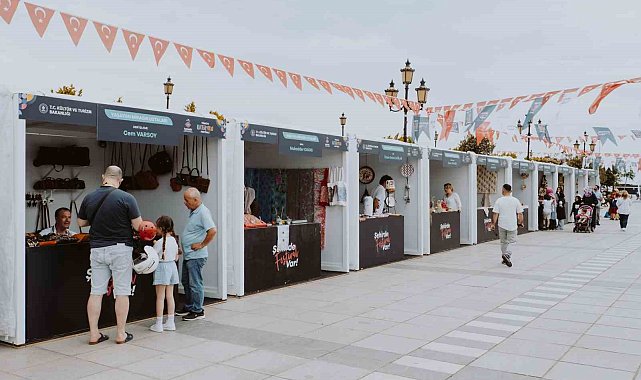 Samsunlu zanaatkarlardan 'festival' teşekkürü