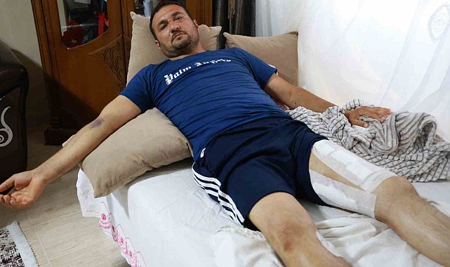 Sana bir delik daha açarım denilerek tehdit edilen muhtar, eski muhtarın kardeşi tarafından 2 bacağından vuruldu