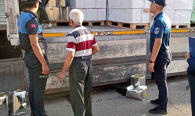 Şehitkamil'de 17 ton 947 kilogram sahte zeytinyağı ele geçirildi