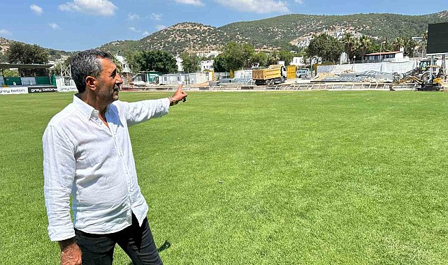 Selahattin Polat: "Stadımızın yüzde 75'i bitmiş durumda"