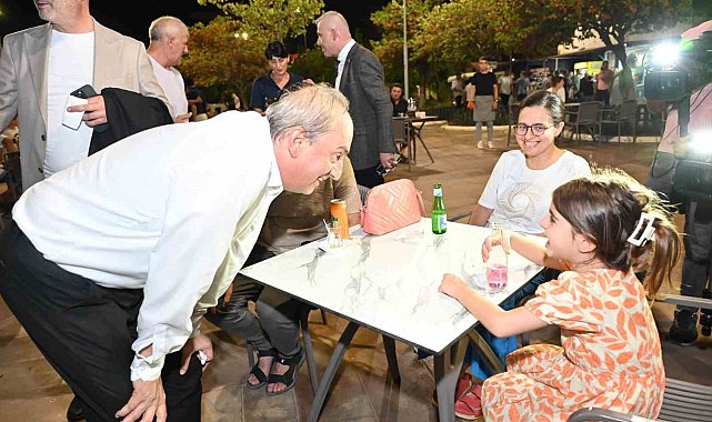 Sıcaktan bunalıp seyir terasına geldiler, istek ve taleplerini başkana ilettiler