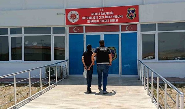 Siirt'te firari uyuşturucu hükümlüsü yakalandı