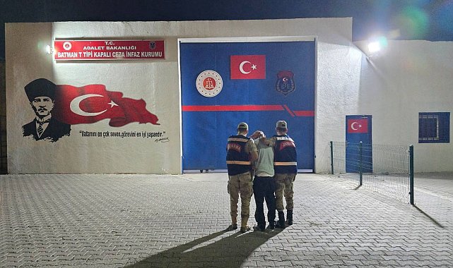 Siirt'te hırsızlık suçundan aranan şahıs tutuklandı