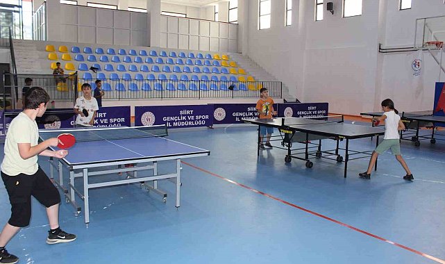 Siirt'te yaz spor okulları yoğun ilgi görüyor