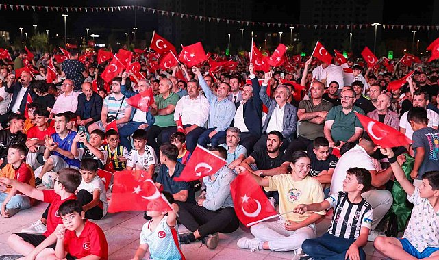 Sincan Park&#039;ta milli coşku