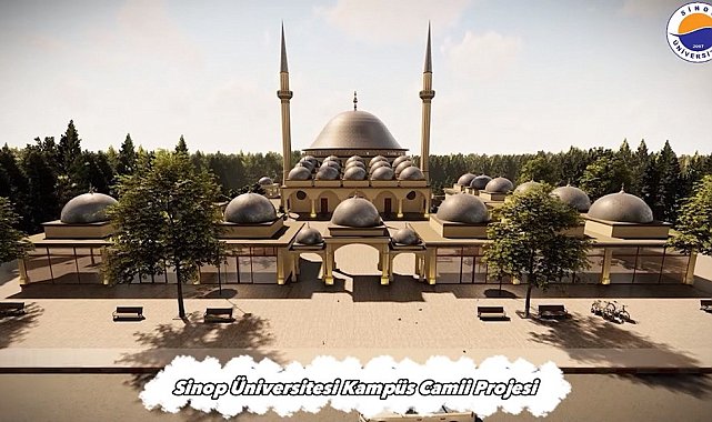 Sinop'ta kampüs camisi temeli atılacak