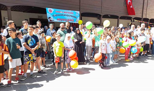 Sinop'ta Yaz Kur'an Kursları açıldı