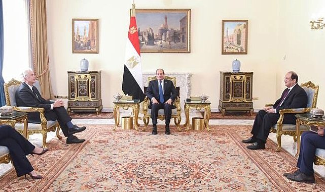 Sisi, CIA Başkanı Burns ile ateşkesi görüştü