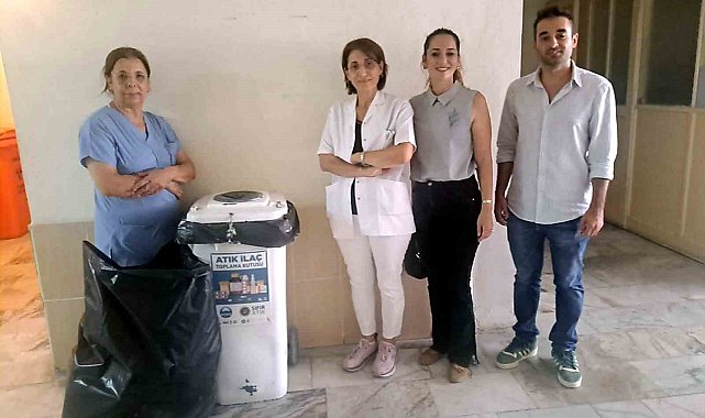 Söke Belediyesi, çevre ve insan sağlığını korumak için atık ilaçları topluyor