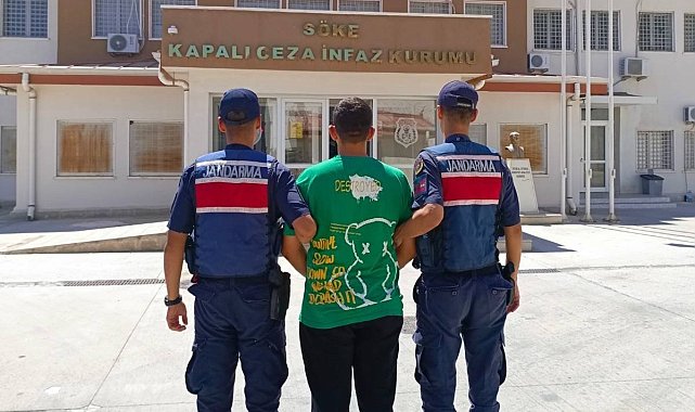 Söke'de 12 yıl hapis cezası ile aranan şahıs yakalandı
