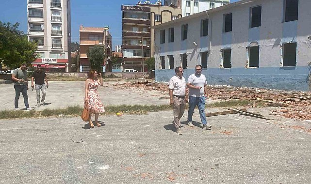 Söke'de Çeltikçi Ortaokulu'nun yerine yapılacak binaların ihalesi Eylül ayında yapılacak