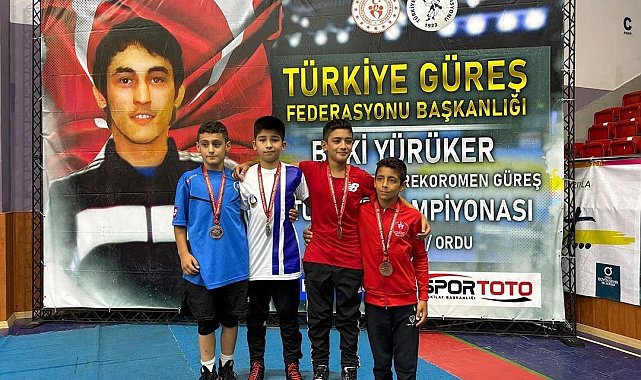 Sökeli güreşçi Talayhan Türkiye 3'üncüsü oldu
