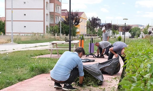 Sorgun'da çevre düzenlemesi