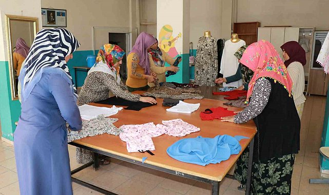 Süleymaniye Milletevi ile 385 kadın meslek öğrendi