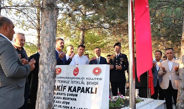 Sungurlu'da 15 Temmuz kutlamaları