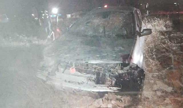 Takla atan otomobildeki genç hayatını kaybetti