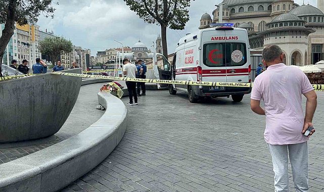 Taksim Meydanı'nda şüpheli ölüm