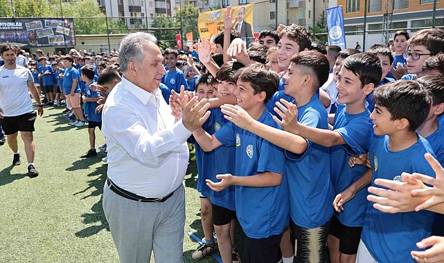 Talas'ta yaz spor kurslarıa coşkulu açılış