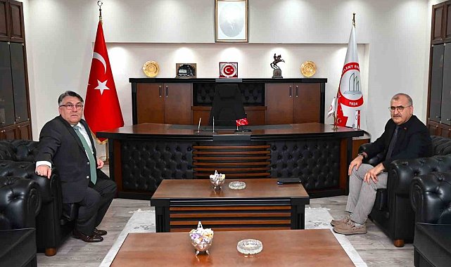 Tarım ve Orman İl Müdürü Ağan'dan Rektör Özölçer'e ziyaret