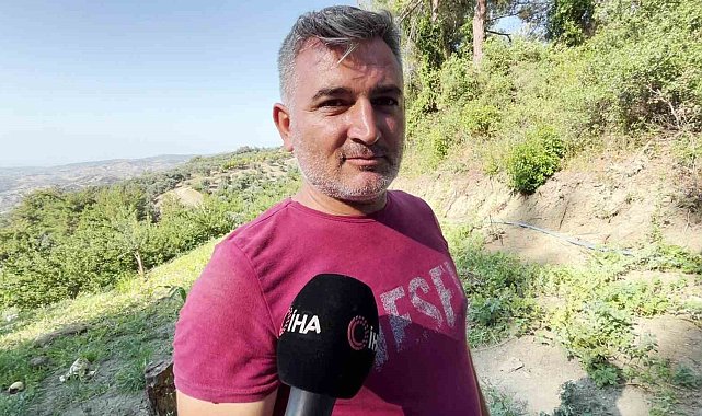 Tarlasını sulamak isteyen çitçinin tıkanan borusundan yılan çıktı