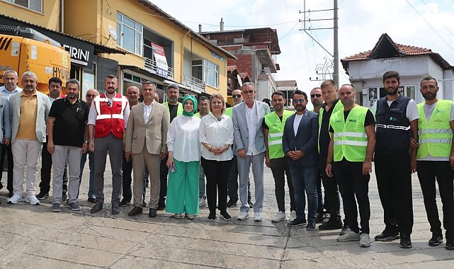 Tavşantepe'de konforlu ulaşım için çalışmalara başladı