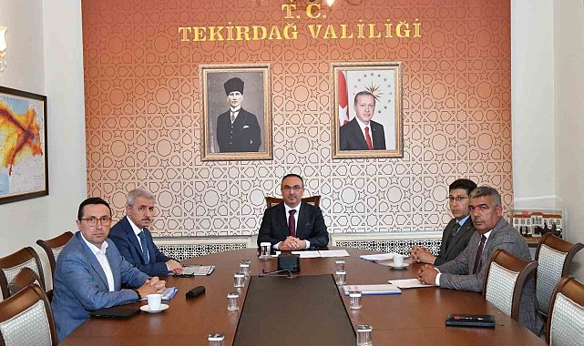 Tekirdağ'da Eğitim Yatırımları Toplantısı yapıldı