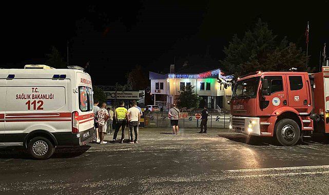 Tekirdağ'da fabrikada patlama