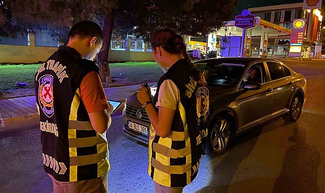 Tekirdağ'da trafik denetimleri sıklaştı