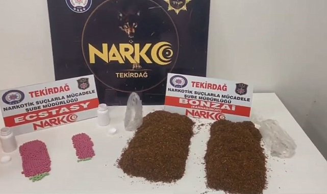 Tekirdağ'da uyuşturucu operasyonu: 1 kişi tutuklandı