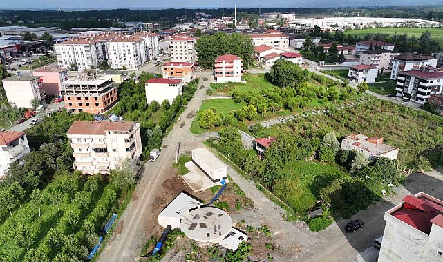 Terme sanayi bölgesinin su baskını sorununa neşter